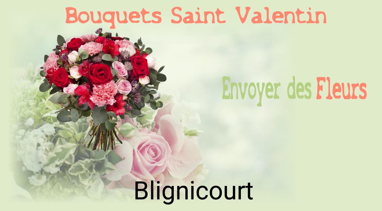 Roses de Saint-Valentin livrées à Blignicourt
